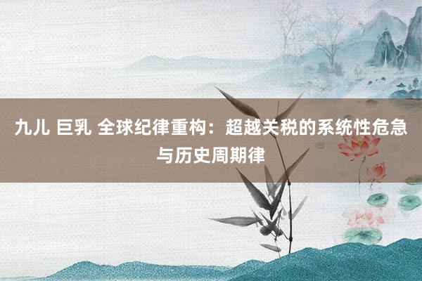 九儿 巨乳 全球纪律重构：超越关税的系统性危急与历史周期律