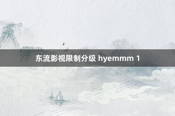 东流影视限制分级 hyemmm 1